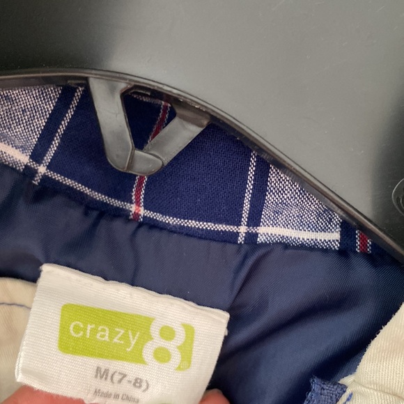 Soft creamy/blue jacket - size M 7/8 - Picture 8 of 8